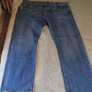 Men's Classic Denim Straight Jeans